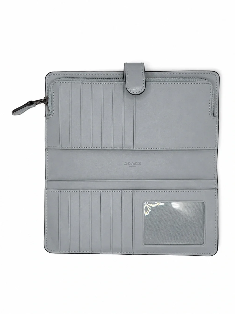 Coach Soft Leather Slim Accordion Wallet